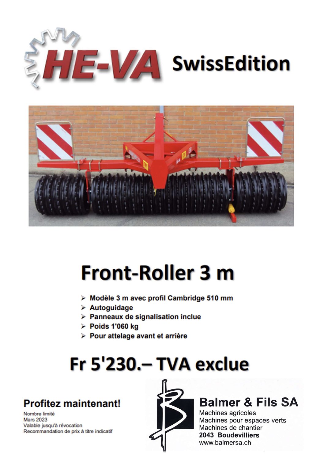 Front-Roller HE-VA